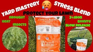 Yard Mastery Stress Blend 7-0-20 Application (Protects from the Stresses of Summer) #lawncare