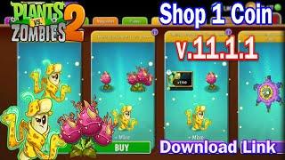 Pvz 2 LinhYM | Shop 1 Coin New Plants Electric Peel in Plants vs Zombies 2 11.1.1