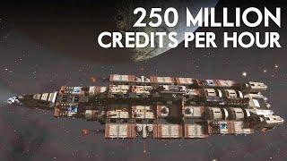 Elite Dangerous - The 250 Million Credits Per Hour Fleet Carrier Mining Hotspot