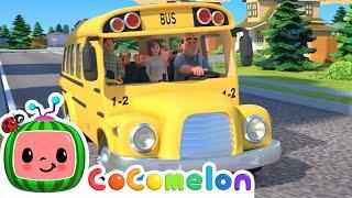 The Wheels On the Bus Go Rounds and Round | @CoComelon  | Kids Karaoke Mix!