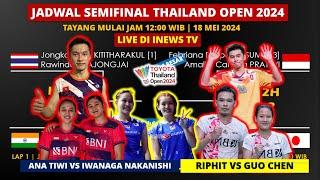 Jadwal Semifinal Thailand Open 2024: Febri / Amalia vs Iwanaga / Nakanishi | Thailand Open 2024 SF