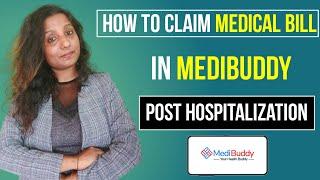 How to claim pre and post hospitalization expenses from Medibuddy app, Claim expenses from medibuddy