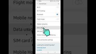 Disable Data Warning Notifications | Data Usage Warning #shorts