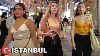  Istanbul Istiklal Street Night Walk Turkey | 2024