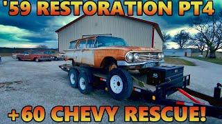 1959 Impala Restoration - Removing Suspension Bushings, Rebuilding the POSI Axle! +More Fun! (PT4)