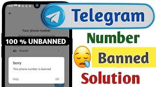 sorry this phone number is banned telegram | How I Fixed My Banned Telegram Number