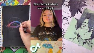 Sketchbook Ideas for when you feel uninspired