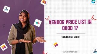 #3 How to Setup Vendor Pricelist in Odoo 17 Purchase | Vendor Price list in Odoo 17