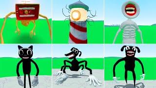 MEGAHORN, LIGHT HOUSE MONSTER, THE GREAT MEGAPHONE VS CARTOON CAT