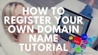 How to Register your Own Domain Name Tutorial - Rakesh SEO