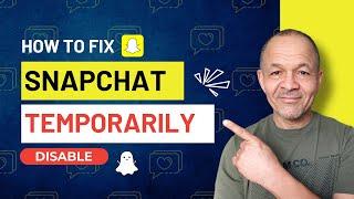 Snapchat Temporarily Disabled Support Code SS03 | your access to snapchat is temporarily disabled