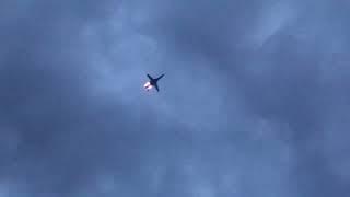 B1 Bomber rocket take off out of Airventure Oshkosh