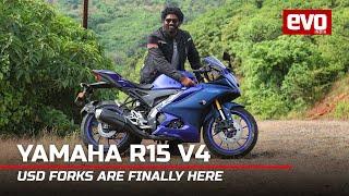 2021 Yamaha R15 V4 | The best R15 yet? | First ride review | evo India