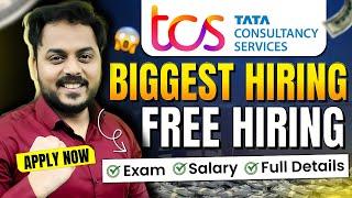 Wait is Over : TCS  Free Hiring 2024 | TCS Off Campus | How to Fill Step by Step guide !