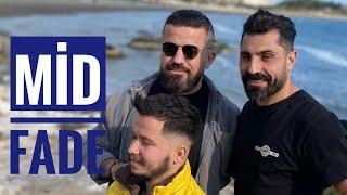 MİD FADE SAÇ KESİMİ | MEDIUM FADE HAARSCHNITT