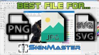 Use these files on Signmaster V3.5