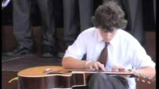 Justin Lewis - Crazy Guitarist Airtap (Live in Geelong Grammar)