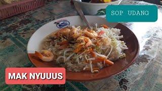 SOP UDANG WARUNG MAKAN BU YATI TEDUNAN DEMAK  SEGAR !!! ||| MURAH MERIAH