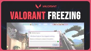 How To Fix Valorant Freezing Your PC (WORKING 2024)