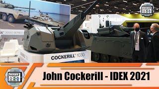 IDEX 2021 Belgian company John Cockerill unveils its Cockerill 1030 and CLWS turrets Abu Dhabi UAE