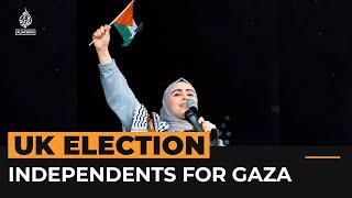 Independent candidates in UK election campaigning on Gaza | Al Jazeera Newsfeed