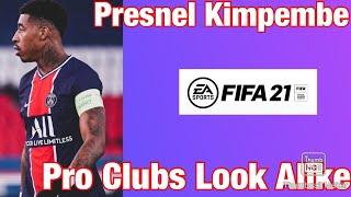 Presnel Kimpembe- FIFA 21 Pro Clubs Look Alike