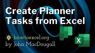 Automatically Create Planner Task From Excel