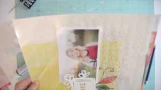 "Awesome" A Scrapbook Process Video by Wilna