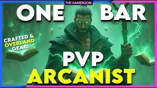 INSANE ONE BAR PVP ARCANIST! - ESO