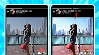 Como SUBIR Fotos a Estados de WhatsApp SIN PERDER CALIDAD