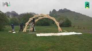 Da Vinci tent video (excerpt)  in collaboration with Lossehof commune