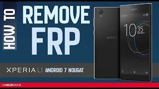 Bypass Remove Account Google Account FRP SONY XPERIA L1 & All SONY XPERIA | Android 7