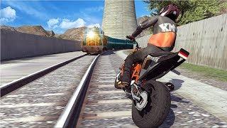 Bike vs. Train - Racing game by GT Action Games - Gameplay