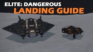 Elite Dangerous - How to land on a planet