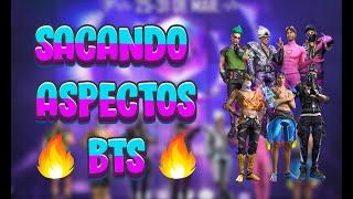 SACANDO TRAJES BTS CON POCOS DIAMANTES - ASI FUNCIONA EVENTO BTS - FREE FIRE