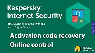 kaspersky internet security activation key recovery