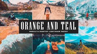 Orange and Teal Lightroom Presets For Lightroom - 2024