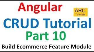Angular CRUD with Web API Tutorial Part #10 - Creating Interface Model For Feature Module