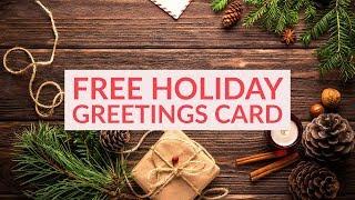 Free Corporate Christmas Audio Greetings Card - Free Download