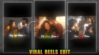 Trending Curve Lyrics Reels Video Editing In Capcut | Wide Angle Curve Lyrics Reels Video Editing