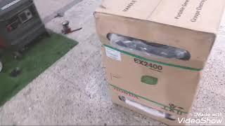 Honda Generator Unboxing EX2400 recoil starter petrol model from Skylight Power