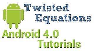 Android 4.0 Tutorails || 62. Broadcast Receivers - Part 2. Custom Broadcasts