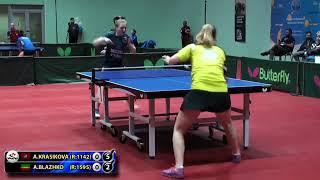 BLAZHKO - KRASIKOVA #RUSSIAN #Team #Championships #tabletennis #настольныйтеннис