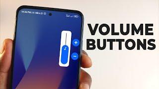 How To Add Volume Buttons on Screen on Android - Volume Button App