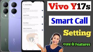 Vivo y17s smart call setting / how to enable smart call Vivo y17s / vivo y17s smart call feature