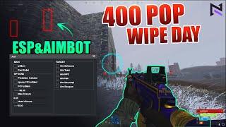 400 POP WIPE DAY with RUST HACKS...