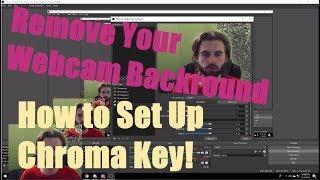 How to Set Up Chroma Key / Remove Background in OBS! (C922 Webcam)