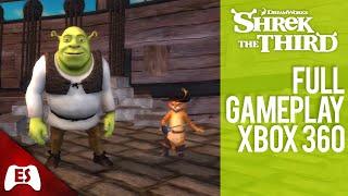 Shrek the Third FULL GAMEPLAY - Longplay/Speedrun - Xbox 360