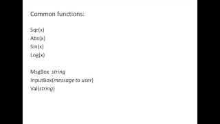 Excel VBA Topic 3.3 - Built-in Functions in VBA