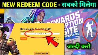 Free fire Rewards Redemption Website | New Redeem Code Free Fire | Redeem Code kaise milega